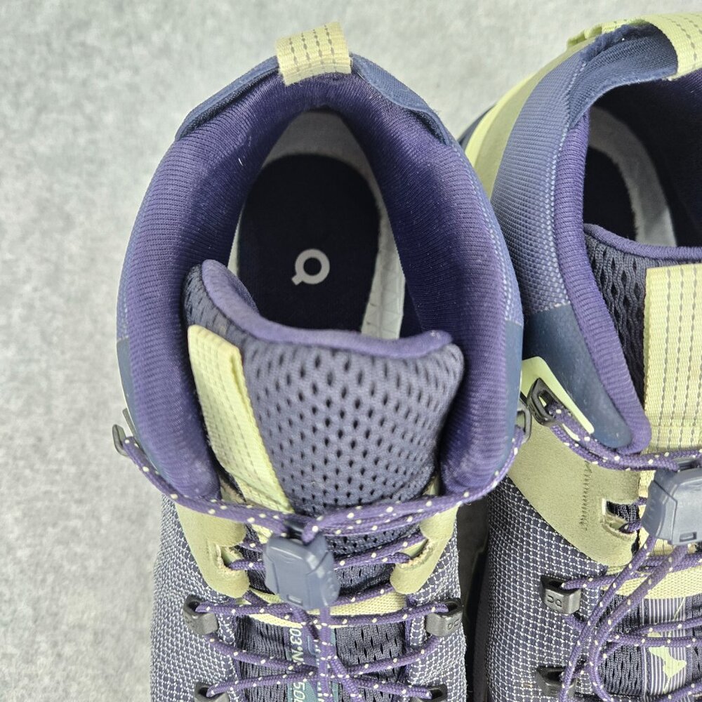 On Cloud Cloudtrax Shoes Womens Size 9.5 Hiking Trail Reseda Lavender Boots - Picture 6 of 14